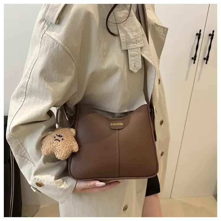 Minimalist Square Bag for Women Large Capacity Beige — feature 18