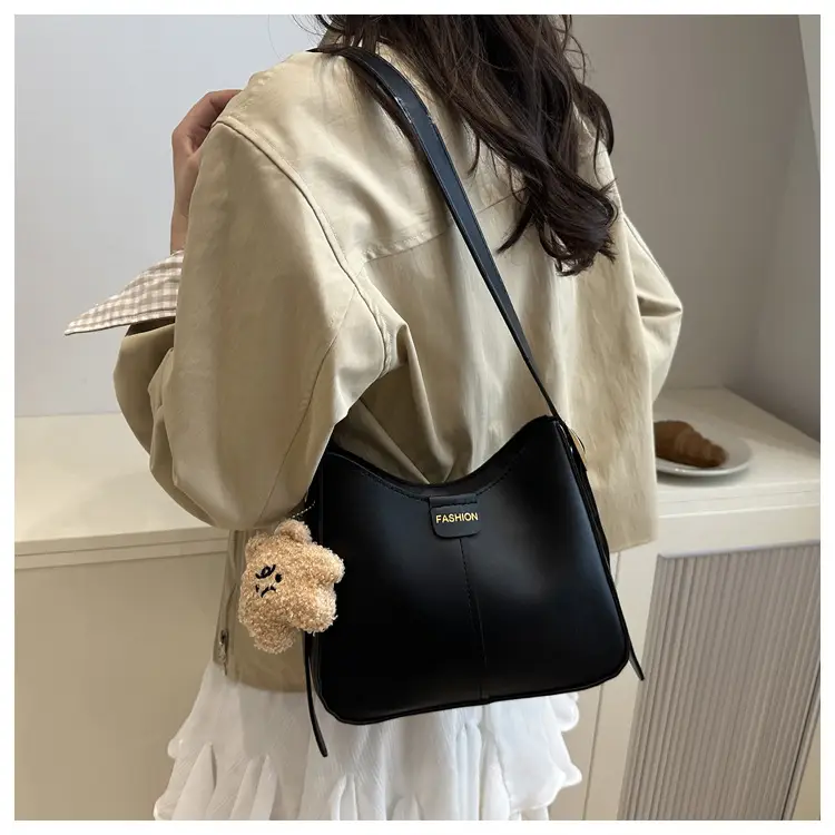 Minimalist Square Bag for Women Large Capacity Beige — feature 20