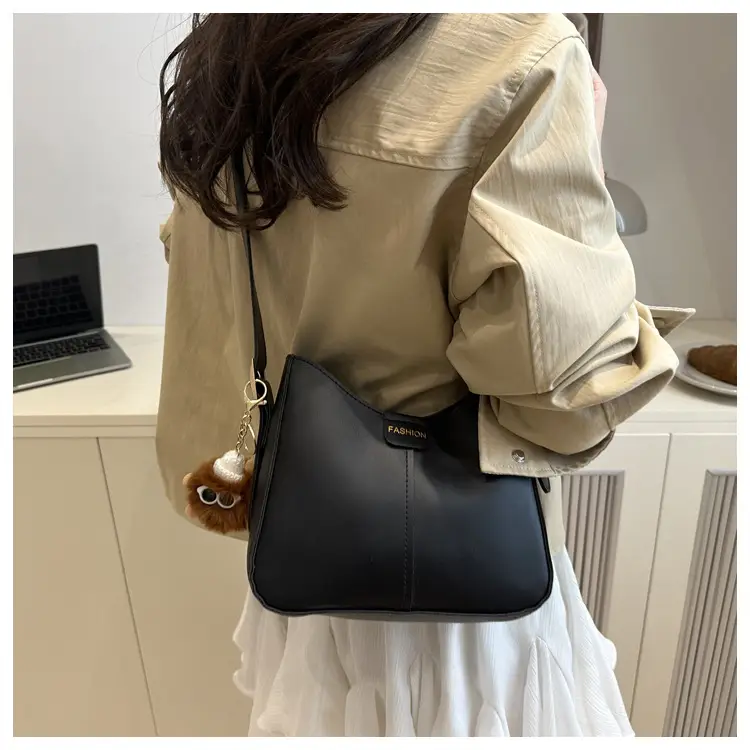 Minimalist Square Bag for Women Large Capacity Beige — feature 21