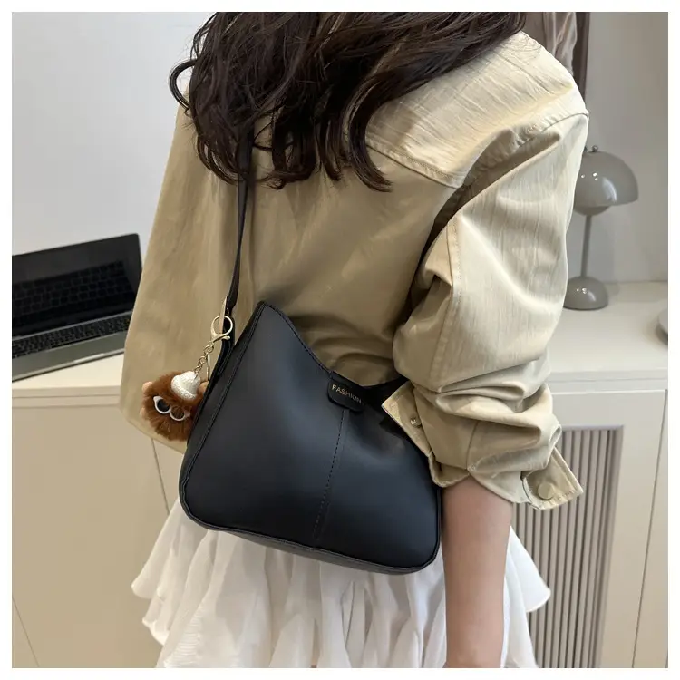 Minimalist Square Bag for Women Large Capacity Beige — feature 22