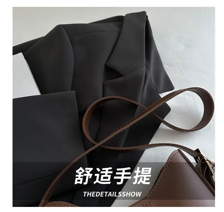 Minimalist Square Bag for Women Large Capacity Beige — feature 3