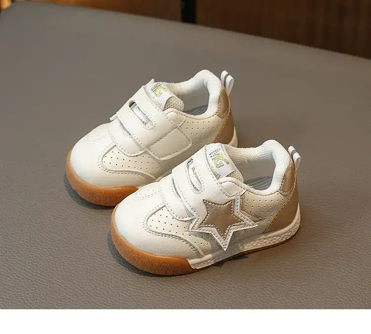 Baby Star Sneakers Soft Pink Toddler Shoes — feature 14