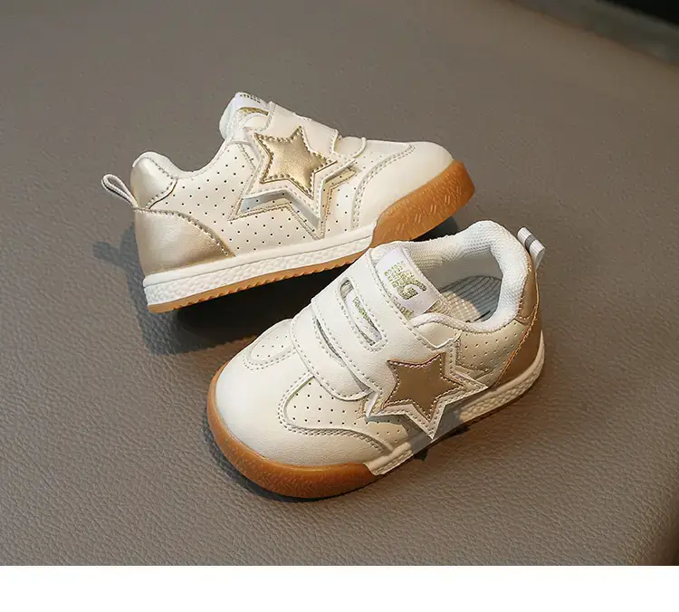 Baby Star Sneakers Soft Pink Toddler Shoes — feature 15