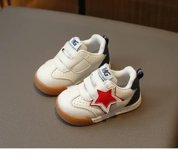 Baby Star Sneakers Soft Pink Toddler Shoes — feature 8