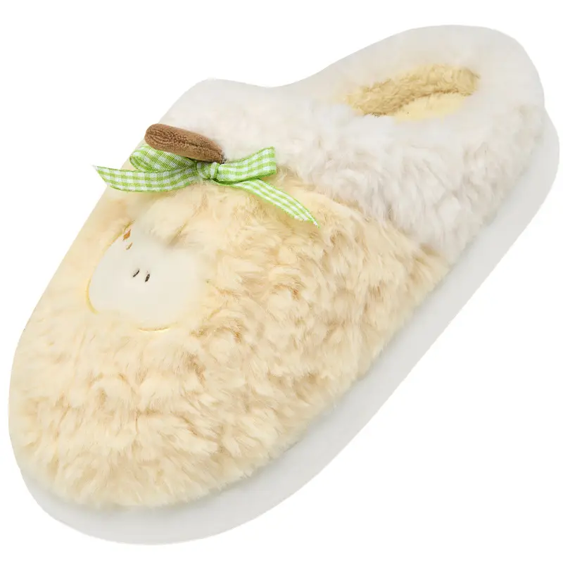 Cotton Slippers for Women Winter 2025 New Indoor Home Warm Plush Slippers for Men Home Men Autumn and Winter - Image 7