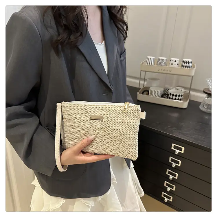 Cross-Border Straw Woven Women's Bag 2025 — feature 20