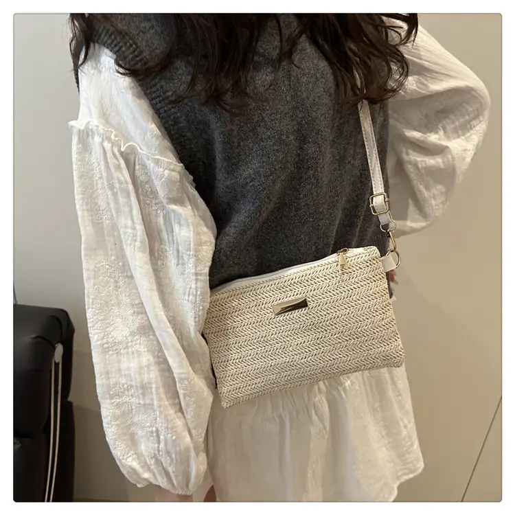 Cross-Border Straw Woven Women's Bag 2025 — feature 28