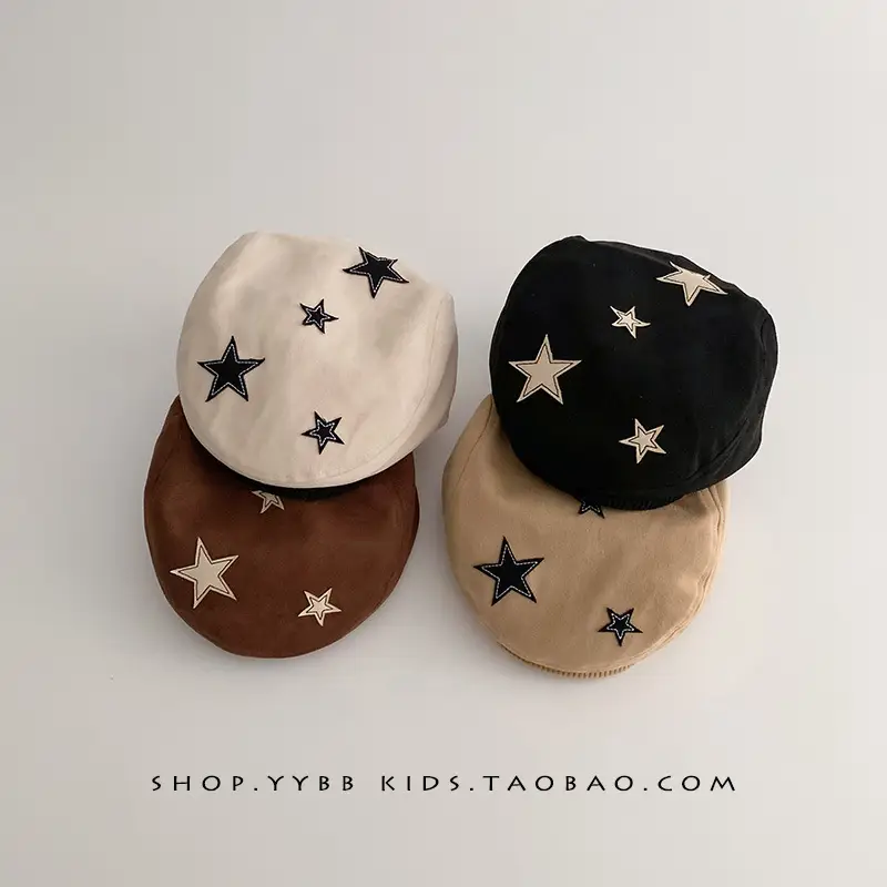 Warm Starry Beanie Hat for Kids Spring Autumn Winter - Image 8