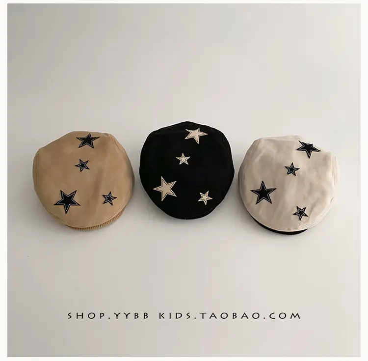 Warm Starry Beanie Hat for Kids Spring Autumn Winter — feature 1