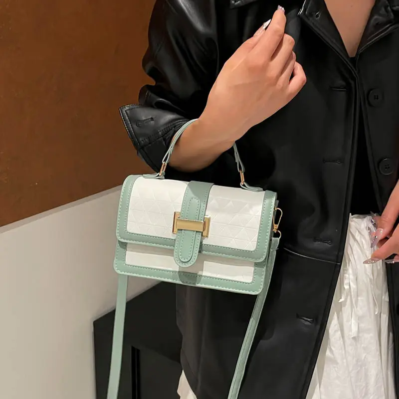 2025 Women's Silk Scarf Bag with Crossbody Strap - Image 8