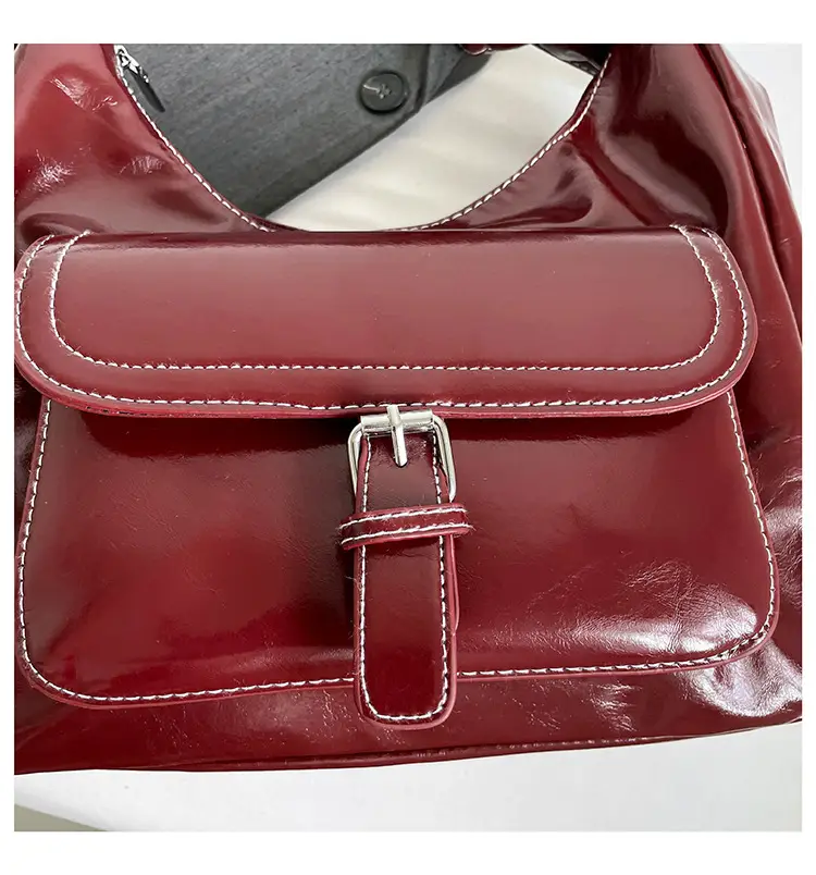 Retro Black Women's Shoulder Bag 2025 Autumn — feature 29