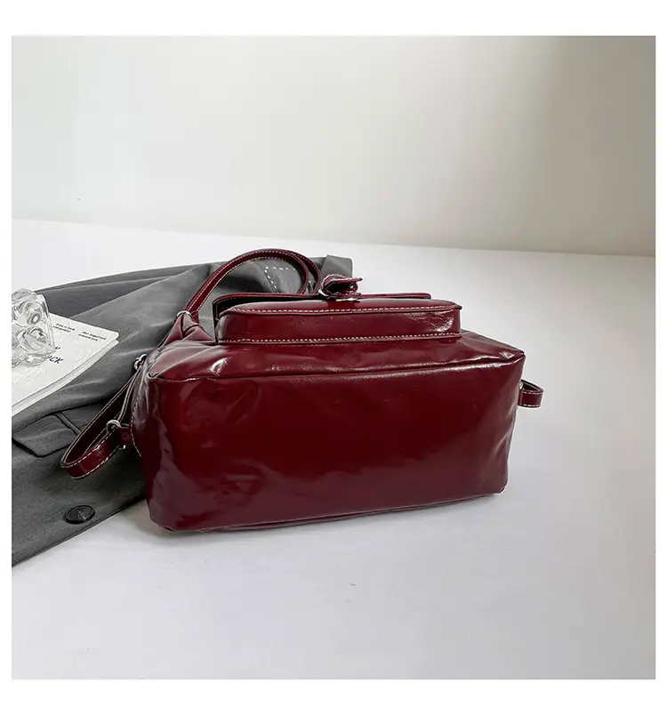 Retro Black Women's Shoulder Bag 2025 Autumn — feature 30
