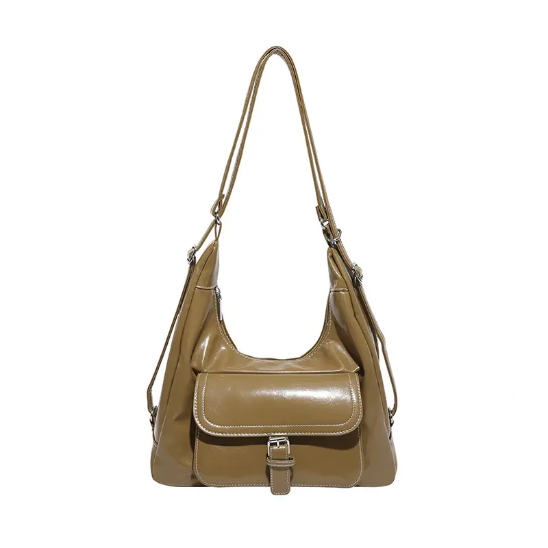 Retro Black Women's Shoulder Bag 2025 Autumn - Image 2