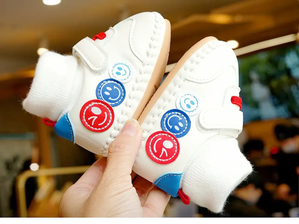 White Soft Sole Baby Shoes 0-1Yr Non-Slip — feature 5