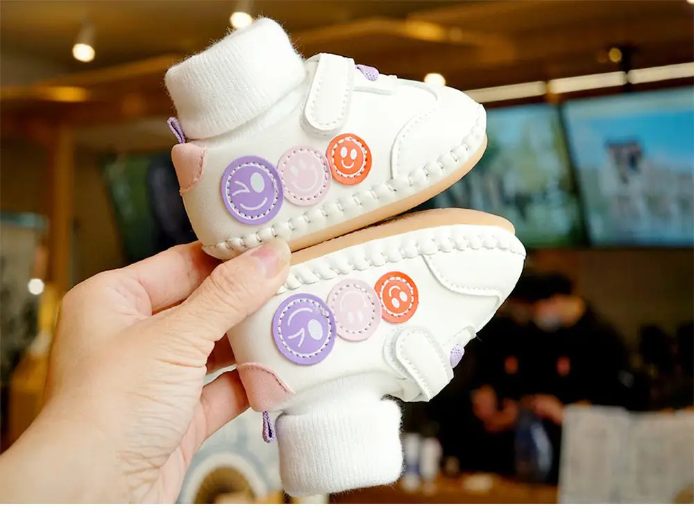 White Soft Sole Baby Shoes 0-1Yr Non-Slip — feature 8