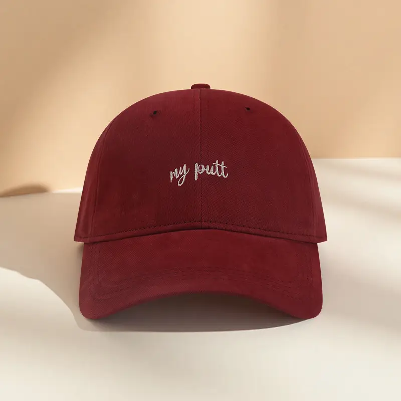 Women's Red "My Fruit" Cap with Adjustable Strap - Image 4