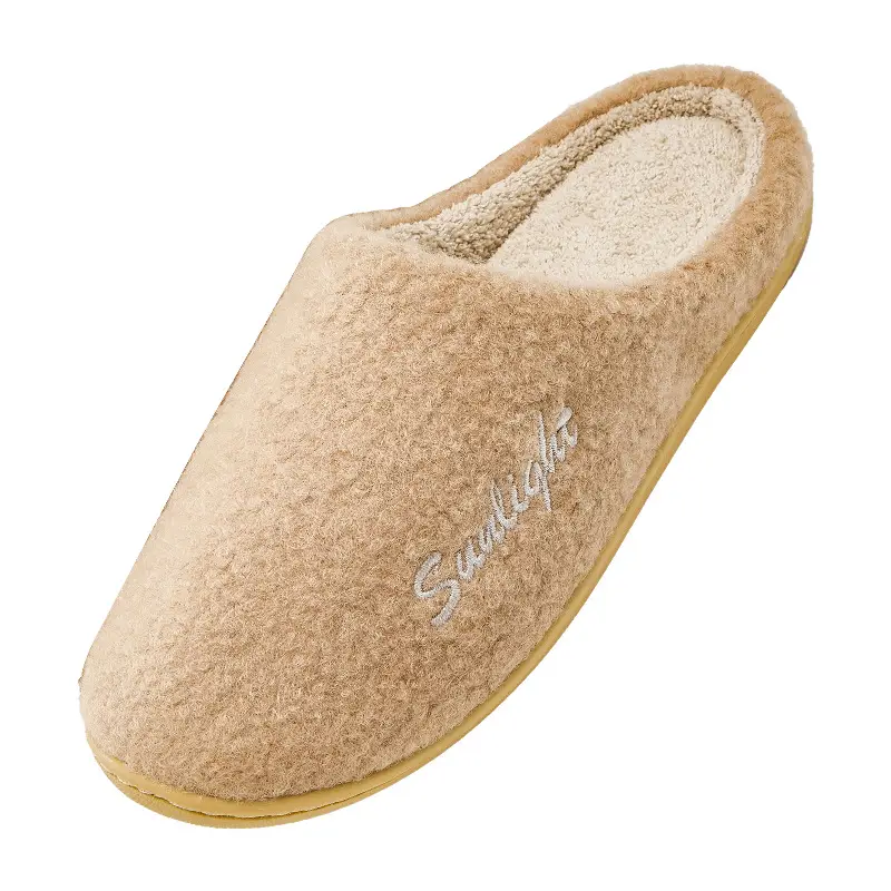 Cotton Slippers for Women Winter 2025 New Indoor Home Warm Plush Massage Slippers for Men Autumn and Winter - Image 6