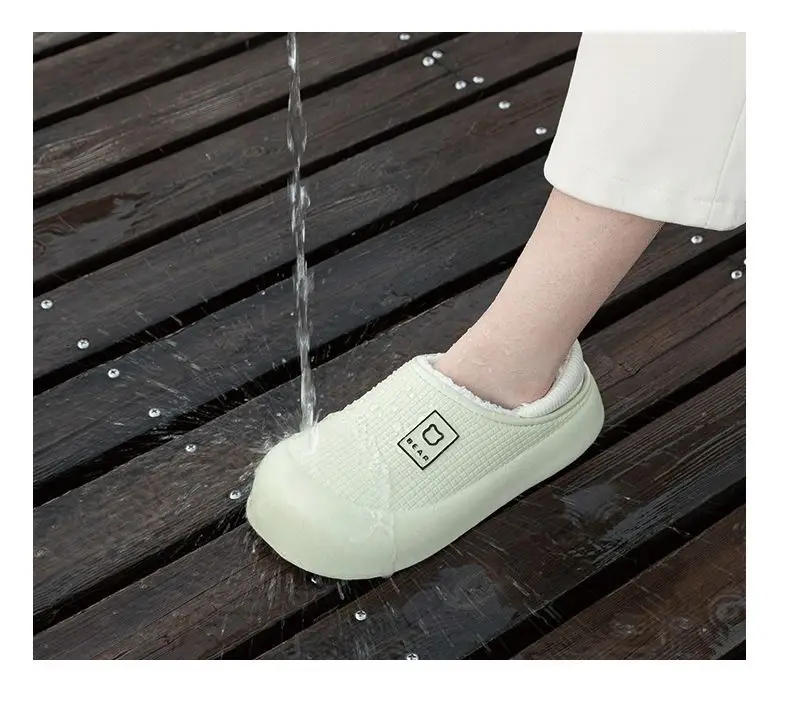 Women's 2025 Winter Indoor Wall Slippers Purple Warm Non-Slip — feature 12