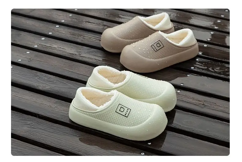 Women's 2025 Winter Indoor Wall Slippers Purple Warm Non-Slip — feature 3