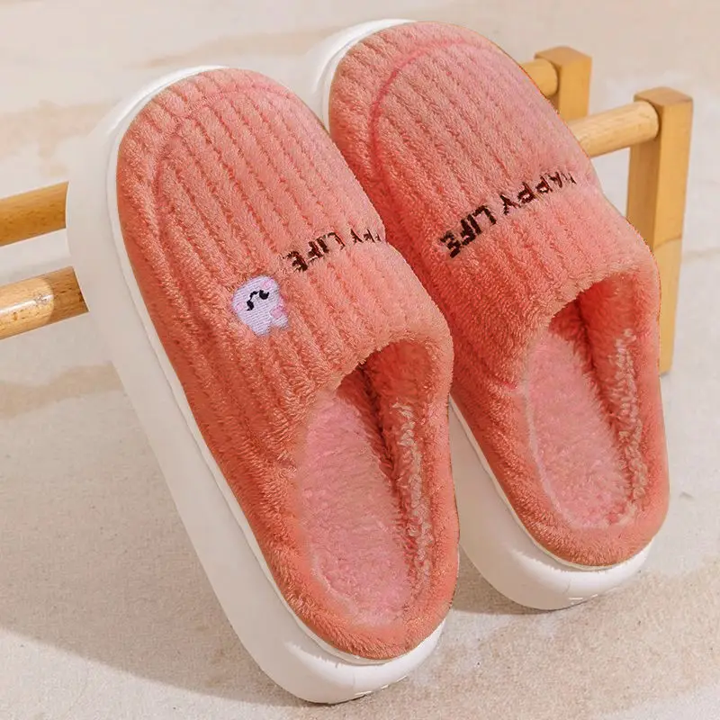 Women's 2025 Winter Indoor Wall Slippers Purple Warm Non-Slip - Image 13