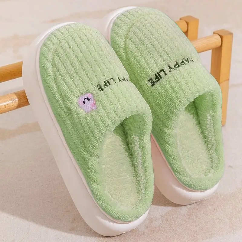 Women's 2025 Winter Indoor Wall Slippers Purple Warm Non-Slip - Image 15