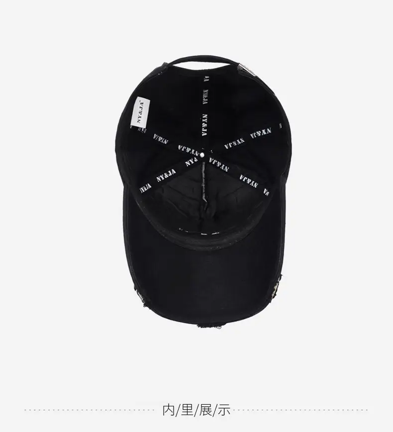 NY&JA Washed Retro Baseball Cap for Women — feature 14
