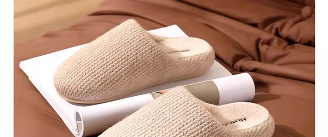 Cotton Slippers for Women, Autumn and Winter Indoor Home Non-Slip 2025 New Home Use Plus Plush Shoes for Women in Winter — feature 3