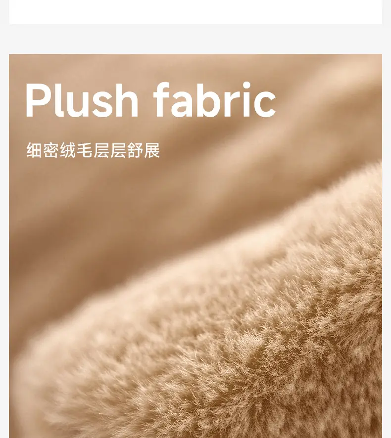 Tiktok Popular Bear-Shaped Cotton Slippers for Women, Autumn and Winter Home Warm Plush Slippers, Winter Indoor Home Plush Slippers — feature 3