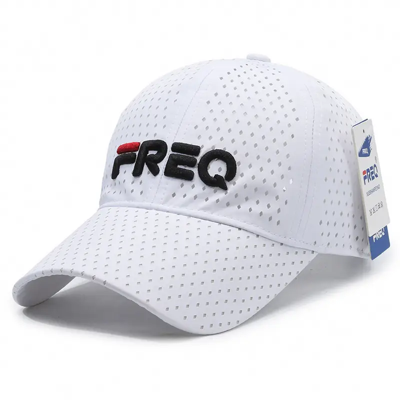 Men Sun Hat FreQ Embroidered Beige - Image 7