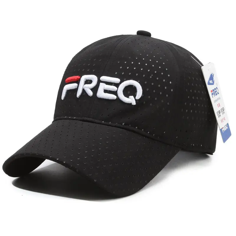 Men's Grey FREQ Baseball Cap Cross-Border Trade - Image 2