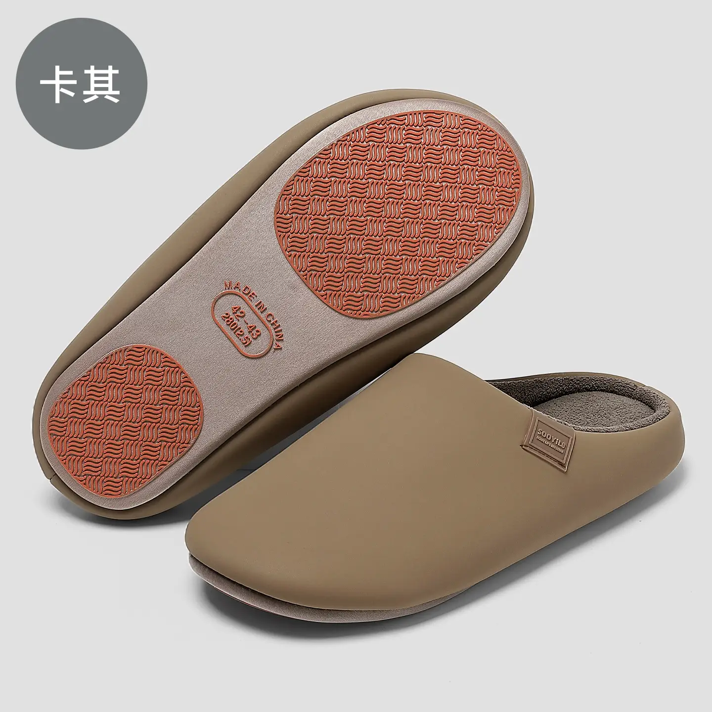 Japanese-Style Cotton Slippers for Women Winter Warm Indoor Non-Slip - Image 4