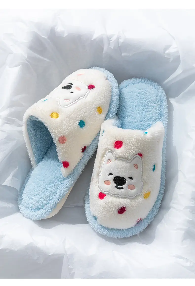 Cixi Cotton Slippers for Women in Winter, Spring & Fall, Indoor Warm and Non-Slip Home Furnishings, Cixi Winter Plush Men's Slippers — feature 18