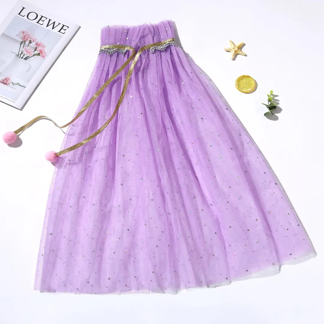 Frozen Veil Elsa Elsa Cloak Princess Shawl Sophia Cloak Girls Halloween Children's Dress up - Image 31