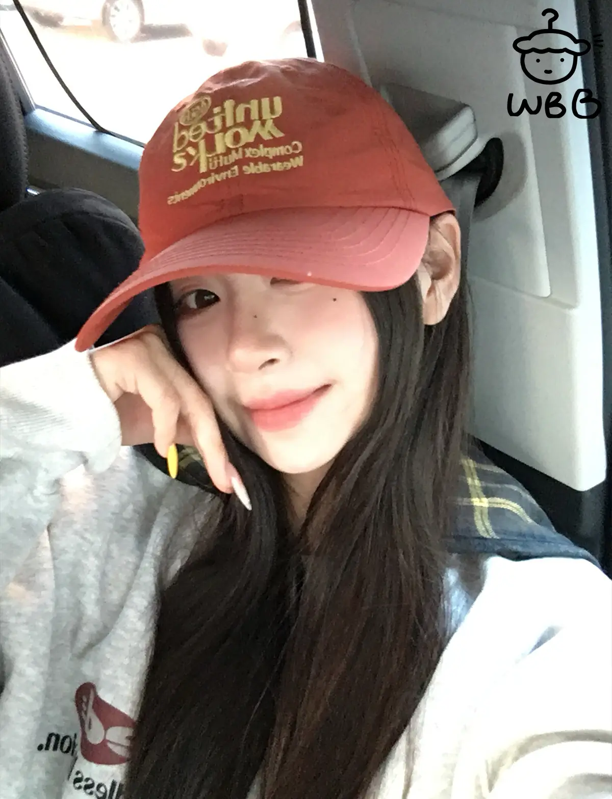 Women Baseball Cap with Yellow Logo, Durable Outdoor Sun Hat — feature 1