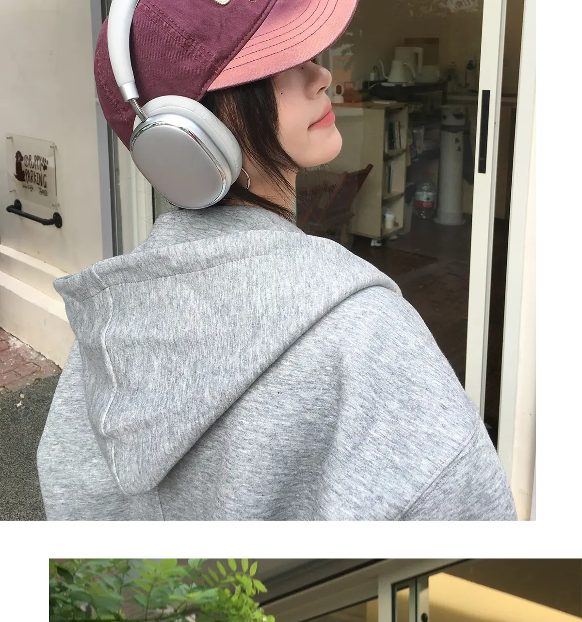 Vintage Two-Tone Baseball Cap for Women Sweet Cool Casual Face-Slimming Duckbill Cap New Hat for Men — feature 10