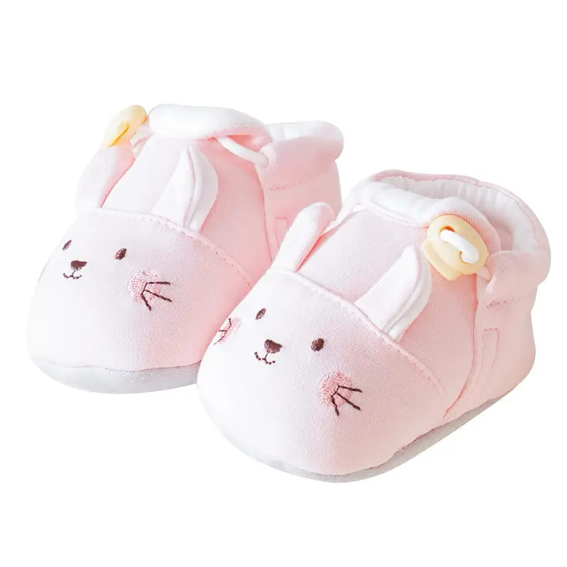 Baby Cartoon Non-Falling Shoes Class A Cotton Soft Bottom