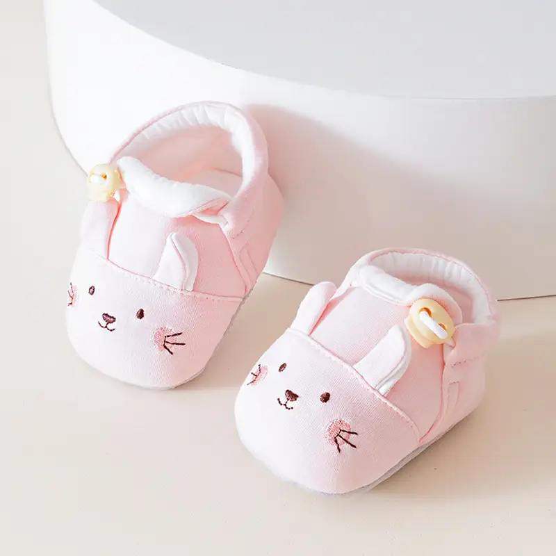 Baby Cartoon Non-Falling Shoes Class A Cotton Soft Bottom