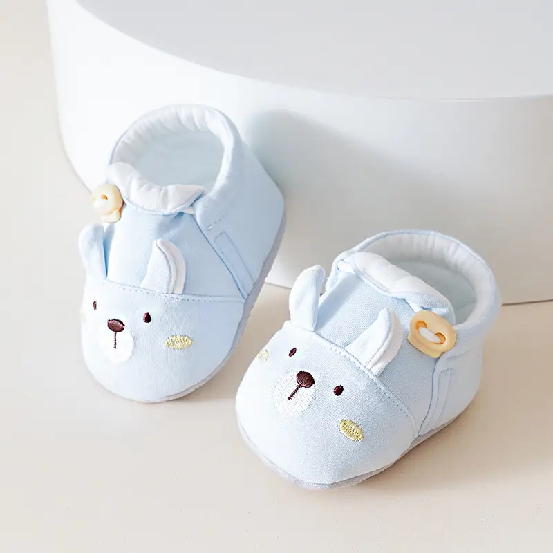 Baby Cartoon Non-Falling Shoes Class A Cotton Soft Bottom