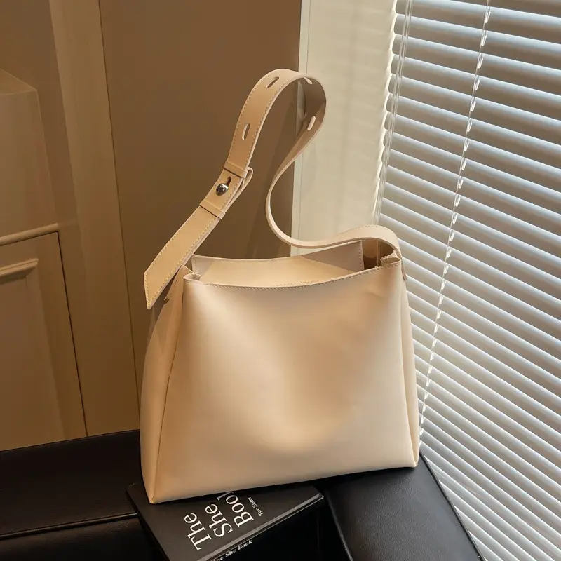 Women Retro Armpit Bag Brown 2025 - Image 5