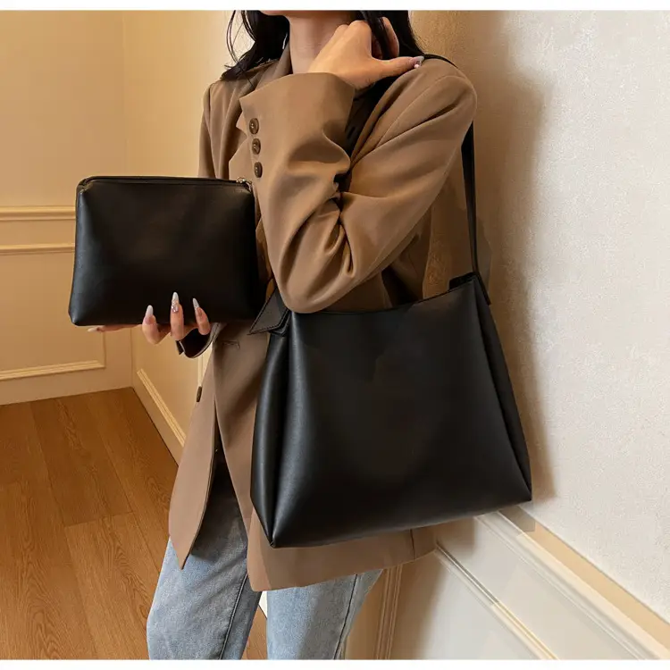 Women Retro Armpit Bag Brown 2025 — feature 14