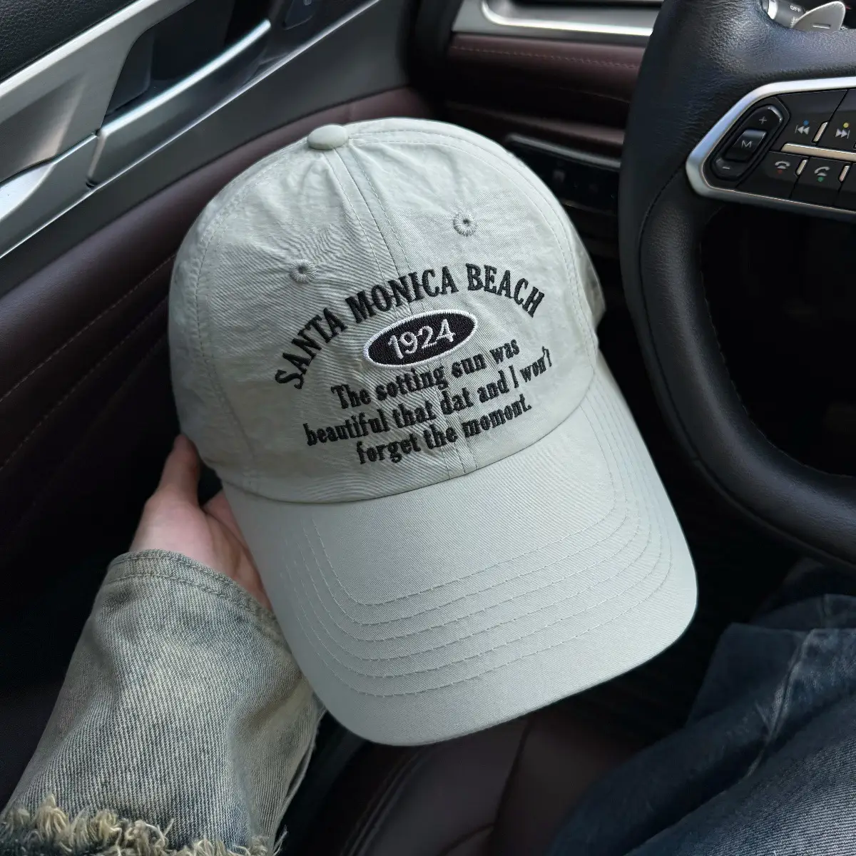 Women Baseball Cap Saint Monica Beach 2025 - Image 7
