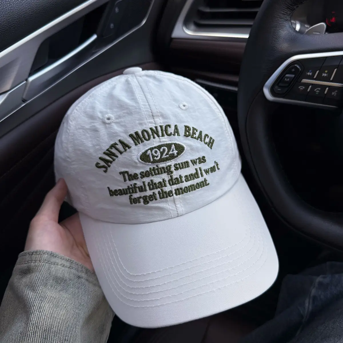 Women Baseball Cap Saint Monica Beach 2025 - Image 9