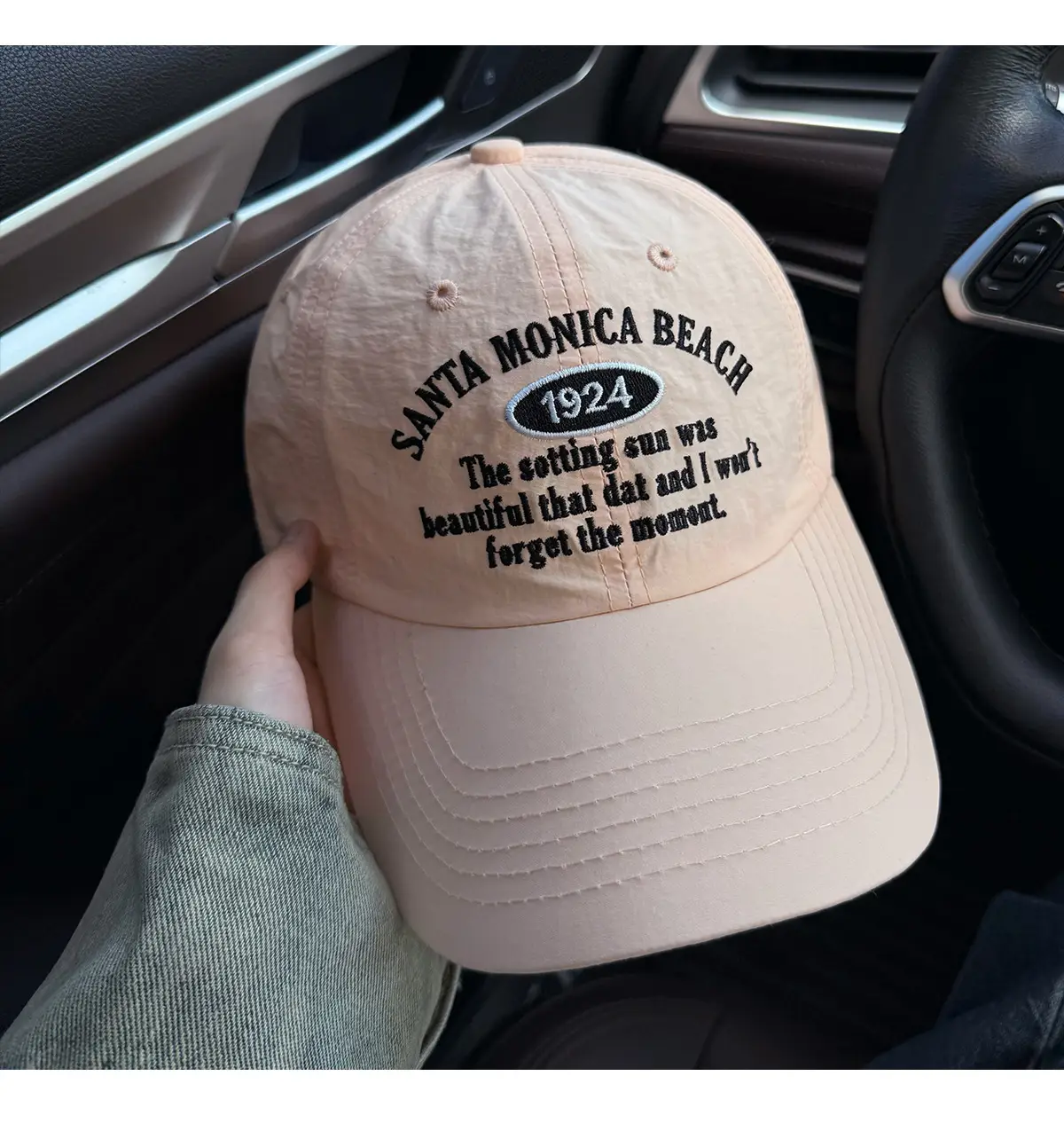 Women Baseball Cap Saint Monica Beach 2025 — feature 10