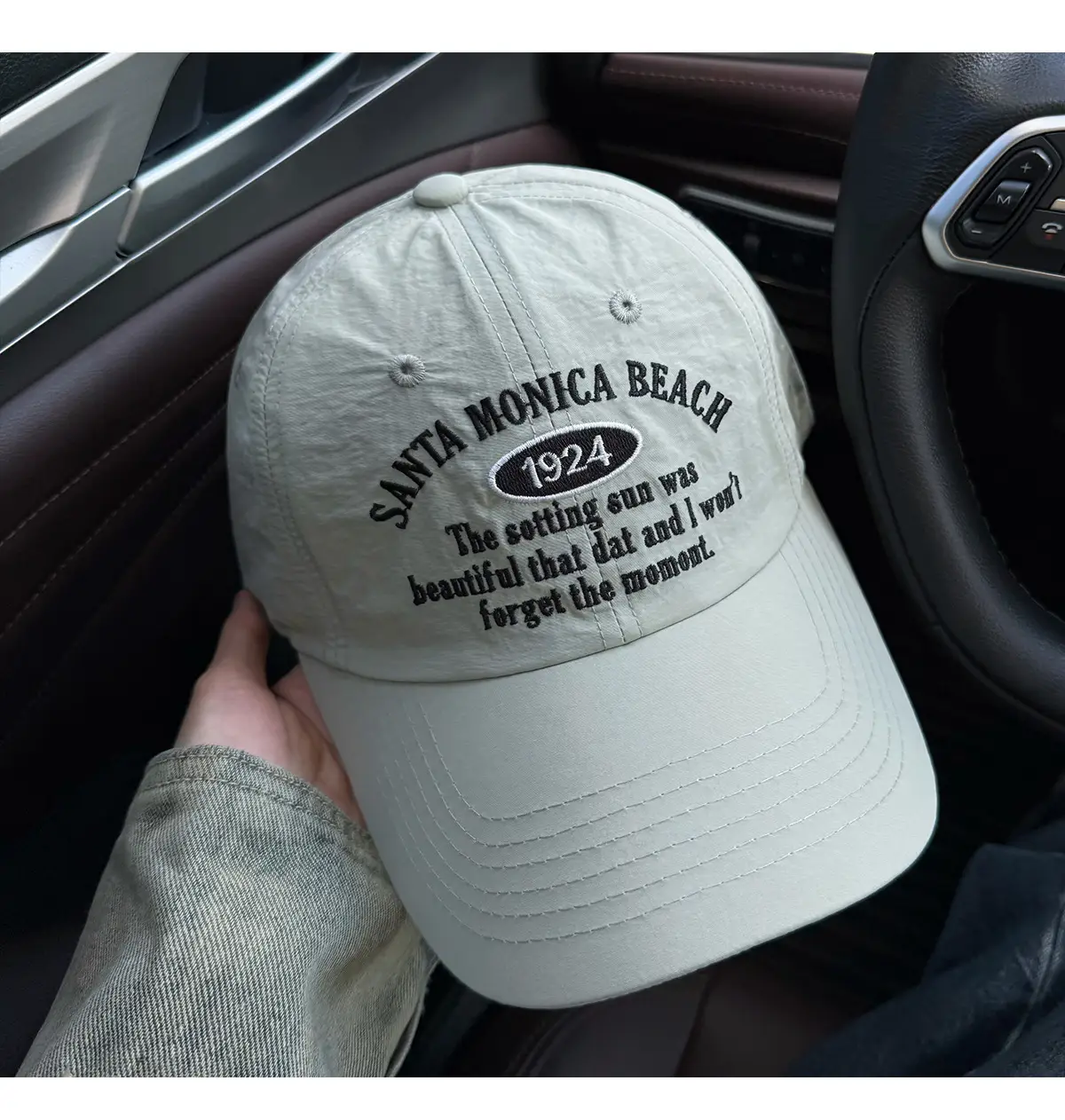 Women Baseball Cap Saint Monica Beach 2025 — feature 7