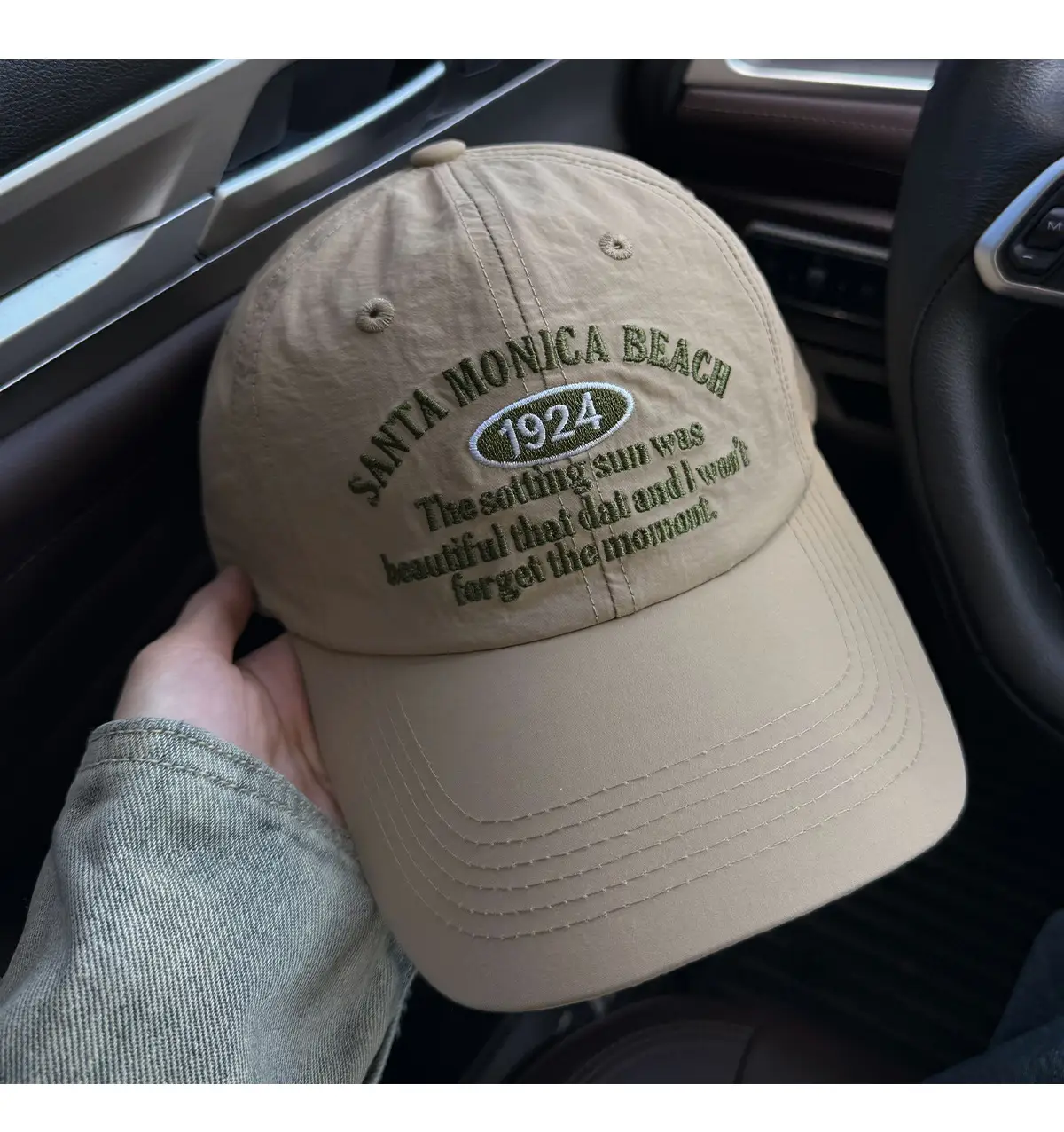 Women Baseball Cap Saint Monica Beach 2025 — feature 8