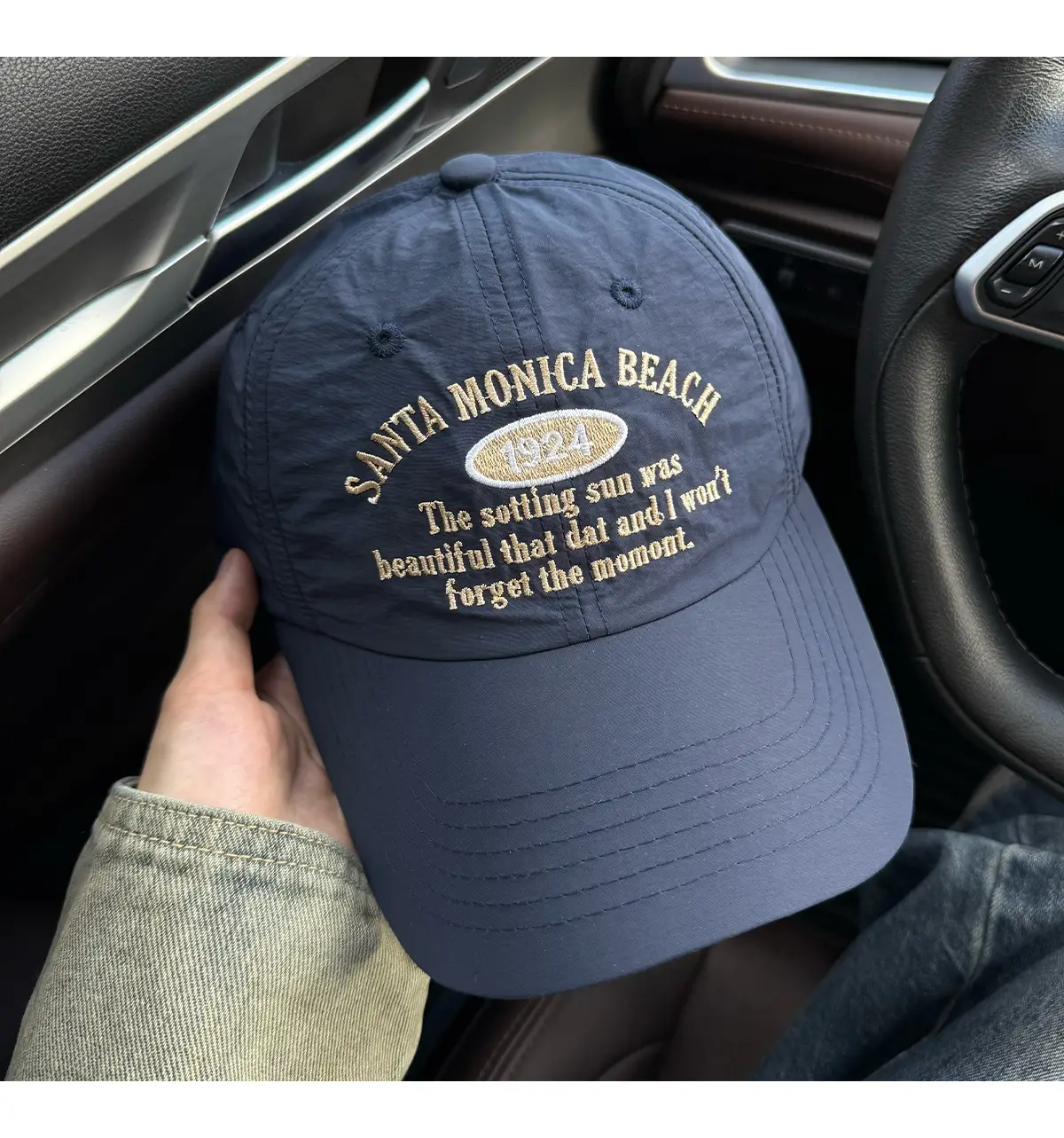 Women Baseball Cap Saint Monica Beach 2025 — feature 9