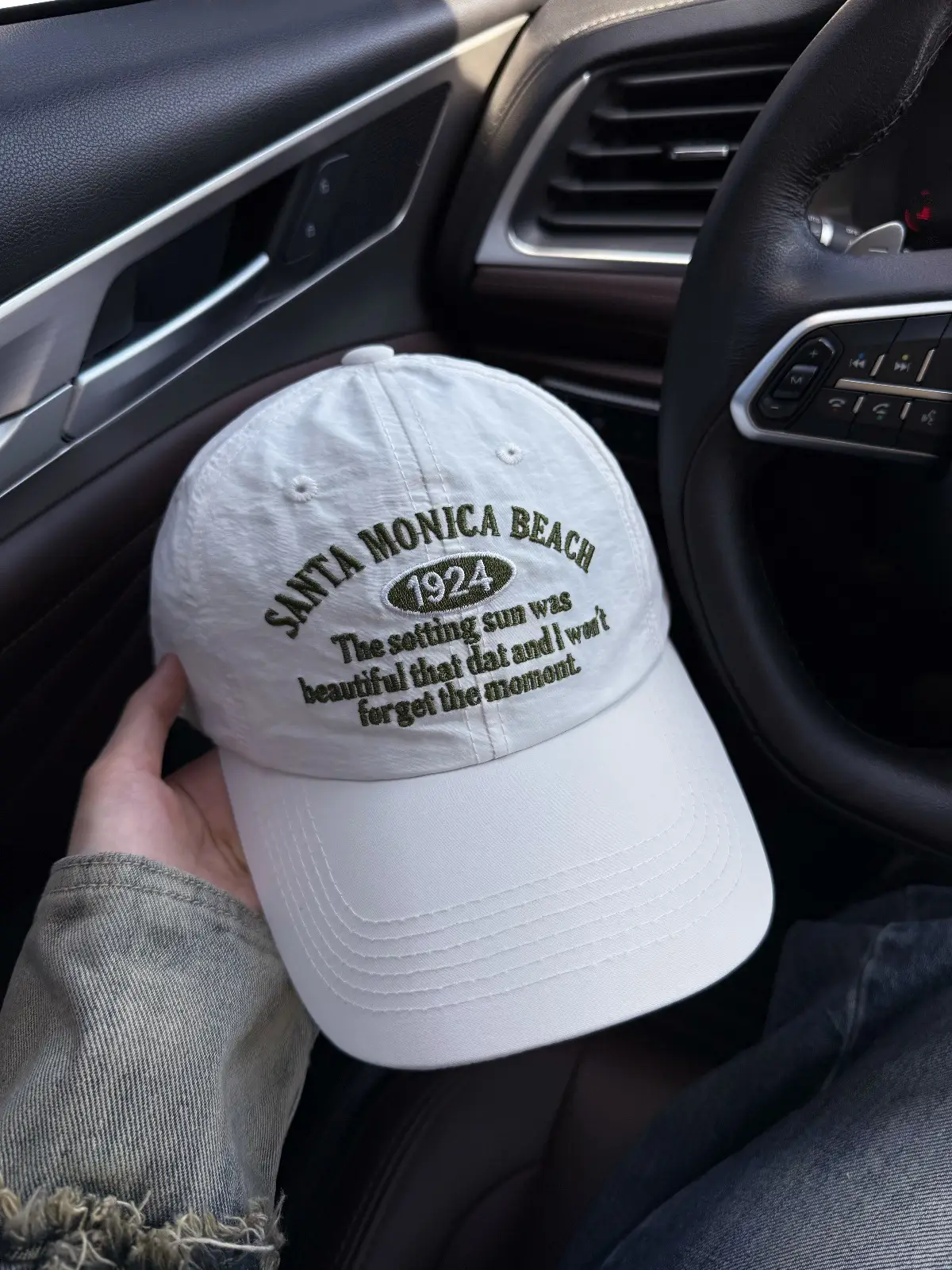 Women Baseball Cap Saint Monica Beach 2025 - Image 3