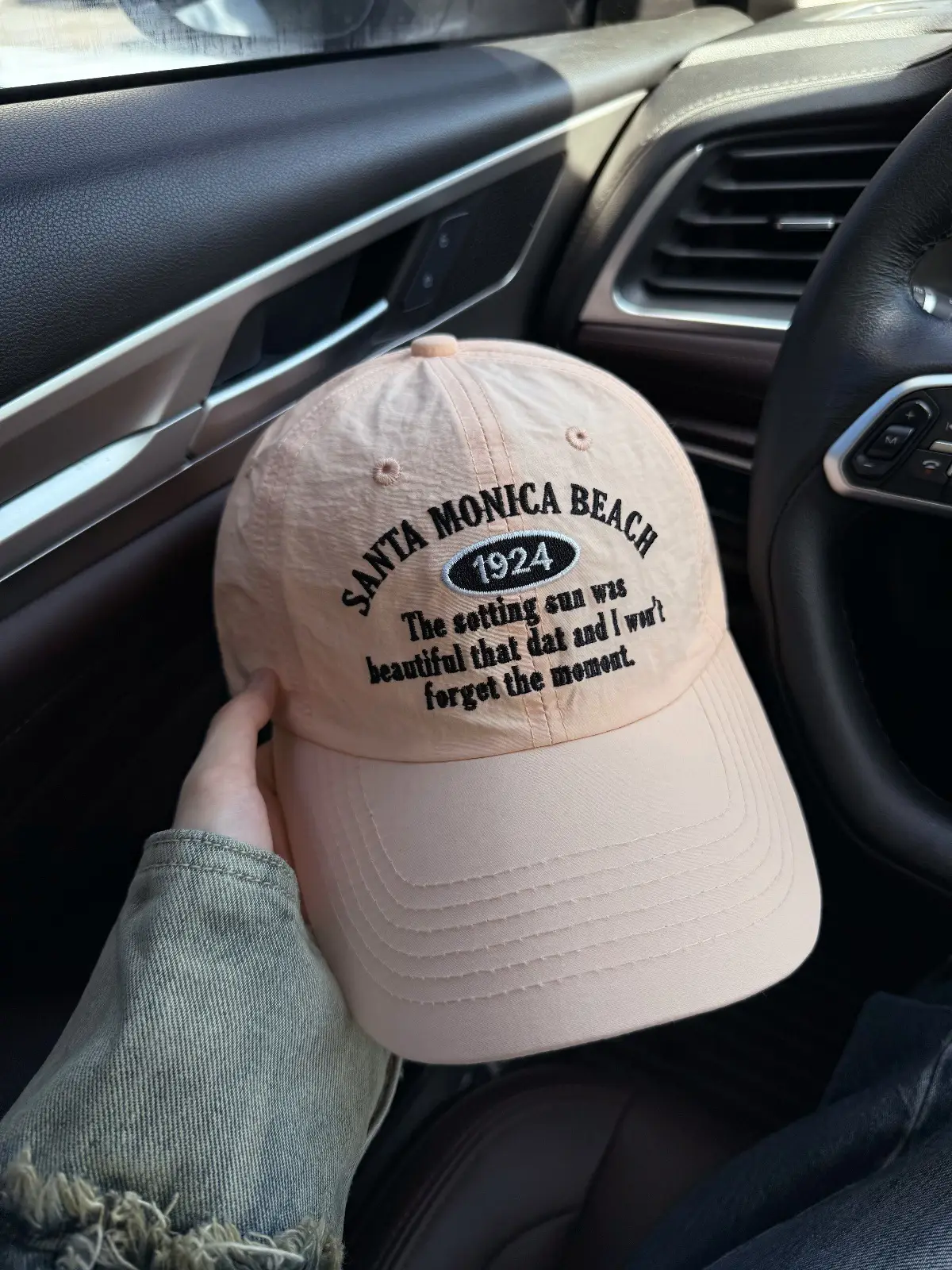 Women Baseball Cap Saint Monica Beach 2025 - Image 4