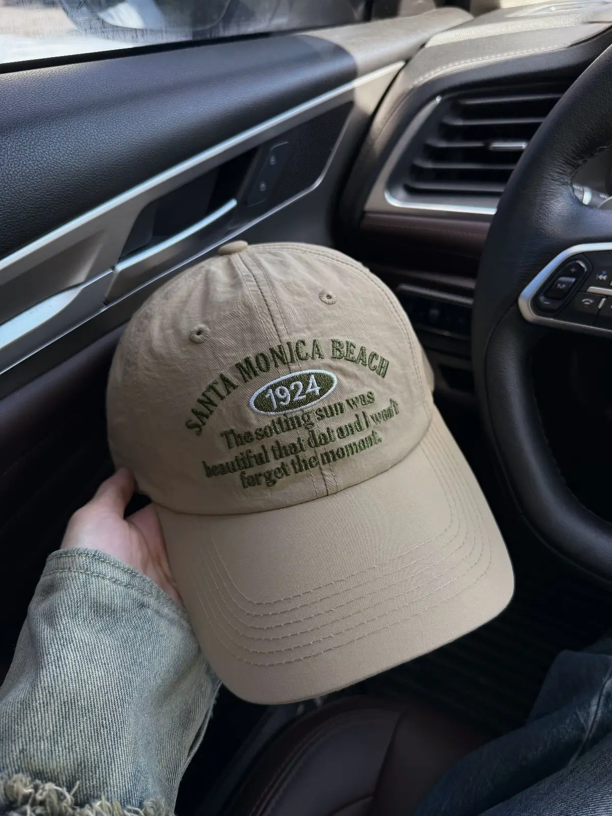 Women Baseball Cap Saint Monica Beach 2025 - Image 5