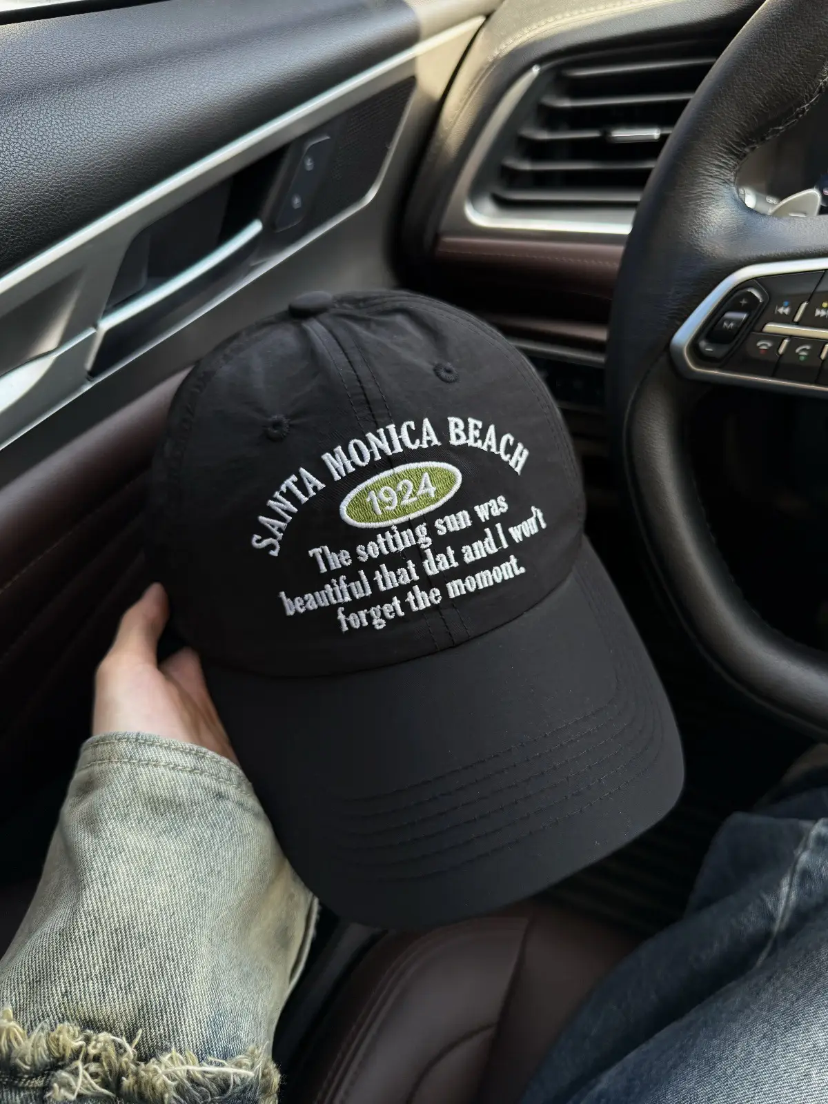 Women Baseball Cap Saint Monica Beach 2025 - Image 6
